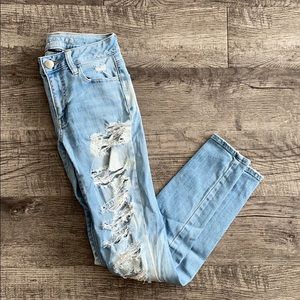 American Eagle Ripped Skinny Jeans